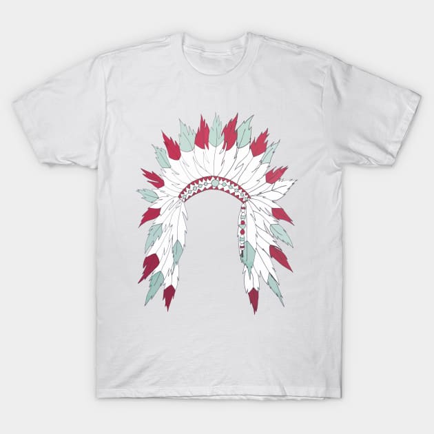 Headdress T-Shirt by wildmagnolia